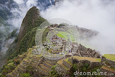 Machu Picchu Peru Stock Photo