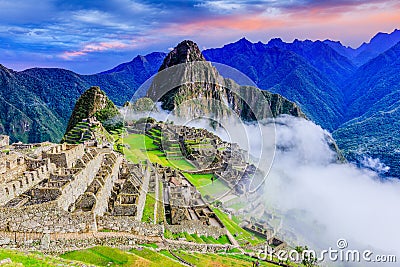 Machu Picchu, Peru. Stock Photo