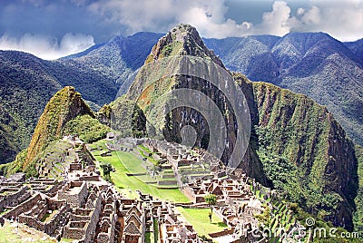 Machu Picchu Stock Photo