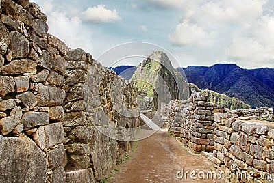 Machu Picchu Stock Photo