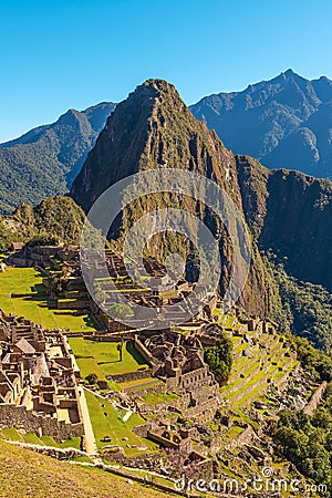 Machu Picchu Ruins, Cusco, Peru Stock Photo