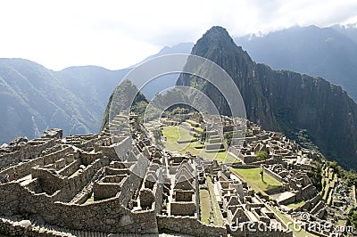 Machu Picchu view Stock Photo