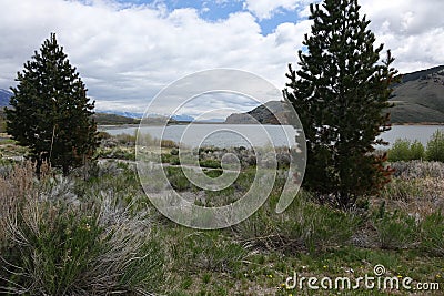 Mackay Reservoir - Idaho Stock Photo