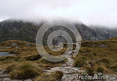 Mackinnon pass Stock Photo