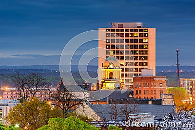 Macon Skyline Stock Photo