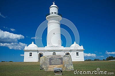 The Macquarie Lighthouse, Sydney, Australia Stock Photo