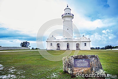 Macquarie Lighthouse Sydney Australia Editorial Stock Photo