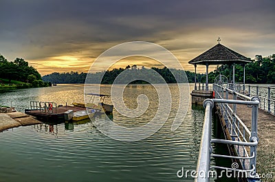 MacRitchie Reservoir Singapore Stock Photo