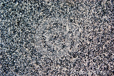 Macro Black and White Granite Texture Stock Photo