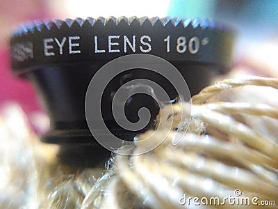 Macro camera picture Editorial Stock Photo