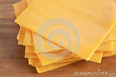 Macro cheddar cheese Stock Photo
