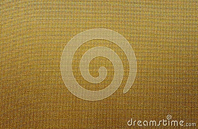 Macro color gold fabric texture Stock Photo