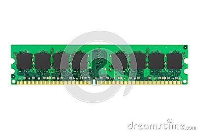 Macro of computer memory Stock Photo