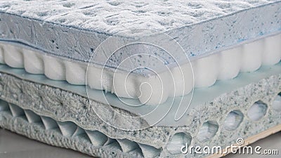 A macro image capturing the fine details of a porous mold structure designed for lightweight applications emphasizing Stock Photo