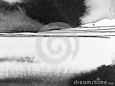 Macro Ink Abstract 7 Stock Photo