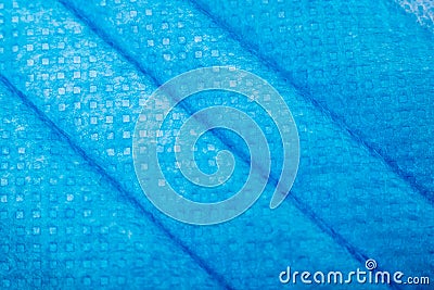 Macro of Medical Mask Fabric Texture Stock Photo