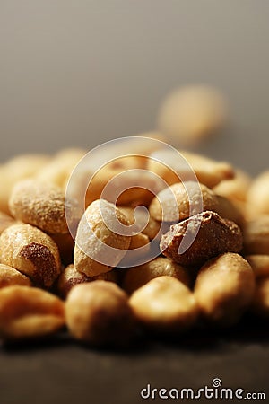 Roasted Peanuts Stock Photo