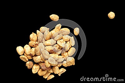 Roasted Peanuts Stock Photo