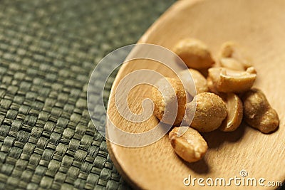 Roasted Peanuts Stock Photo