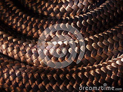 Macro Rope Stock Photo