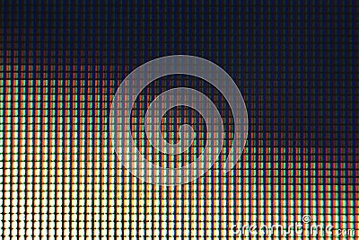 Macro screen lcd Stock Photo