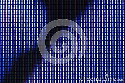 Macro screen lcd Stock Photo