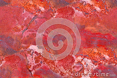 Macro of seamless dark red jasper texture Stock Photo