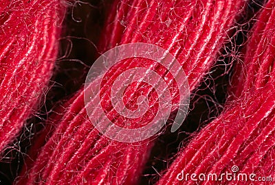 A macro shot of a filament Stock Photo