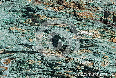 Macro Texture of Fuchsite Stock Photo