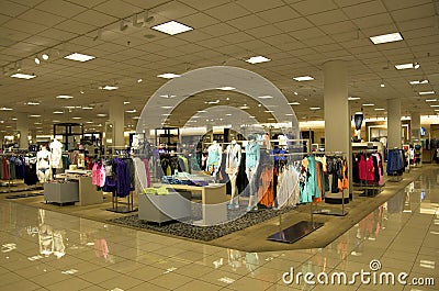 Macy's Department Store Women Clothing Editorial Stock Photo - Image ...