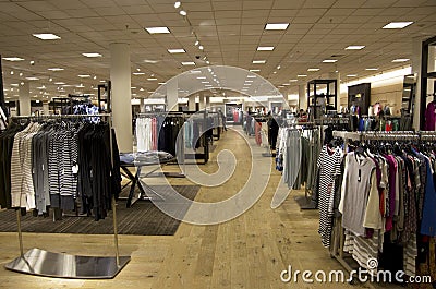 Macy's department store women clothing Editorial Stock Photo