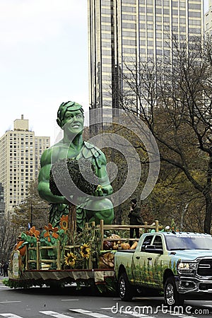 Macy`s Thanksgiving Day Parade 2019 Editorial Stock Photo