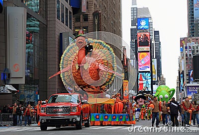 Macy's Thanksgiving Day Prade Editorial Stock Photo