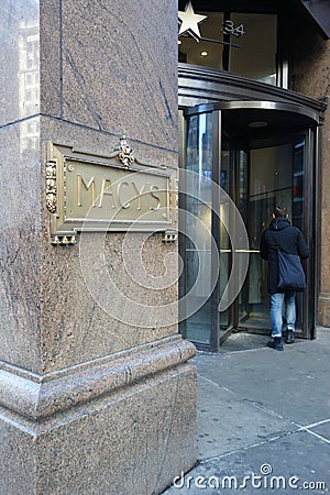 Macys Editorial Stock Photo