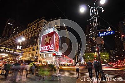 Macys Herald Square NYC Editorial Stock Photo