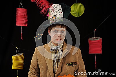 Mad Hatter Tea Party Stock Photo