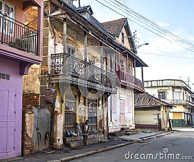 Madagascar. Antananarivo Editorial Stock Photo