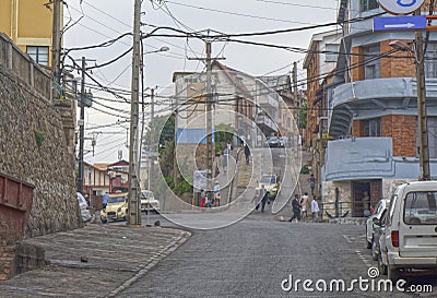 Madagascar. Antananarivo Editorial Stock Photo