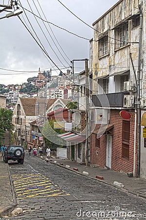 Madagascar. Antananarivo Editorial Stock Photo