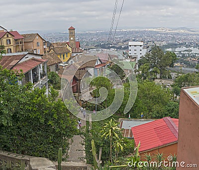 Madagascar. Antananarivo Editorial Stock Photo