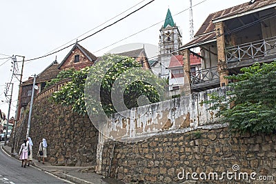 Madagascar. Antananarivo Editorial Stock Photo