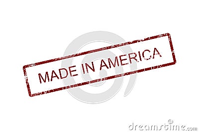 Made in america Stock Photo