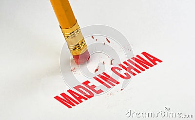 Made in China. Stock Photo