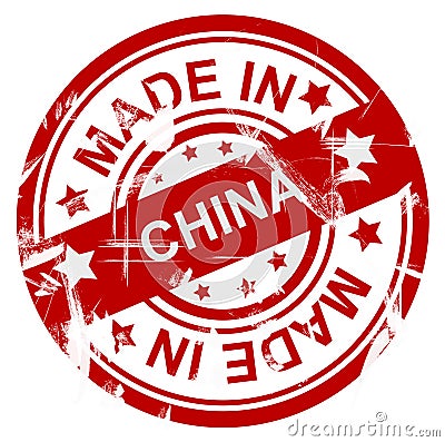 Made in China Stock Photo