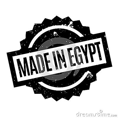 Made In Egypt rubber stamp Vector Illustration