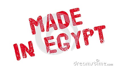 Made In Egypt rubber stamp Vector Illustration