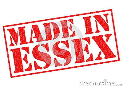 MADE IN ESSEX Stock Photo