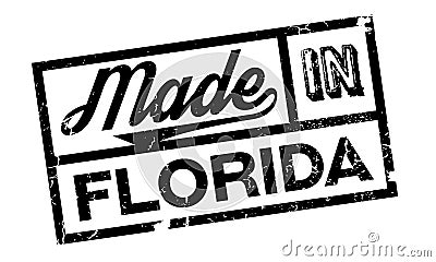 Made In Florida rubber stamp Vector Illustration