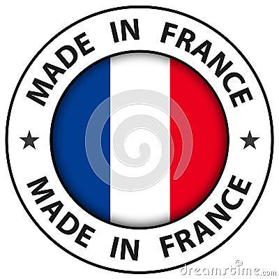 Made in France icon Vector Illustration