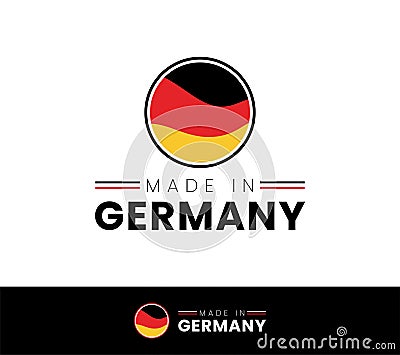 Made in Germany Icon Vector Illustration
